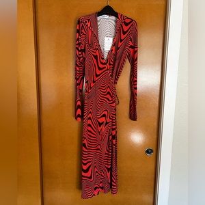 Marine Serre Jersey Robe